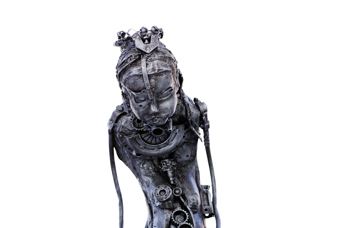 KYMERA — Diana, stříbrná figura